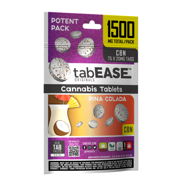 TabEASE Hemp Tablets | 1500mg