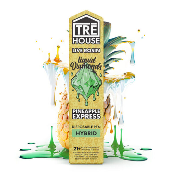 TRĒ House Live Rosin Liquid Diamond Disposable | 2g - Image 3