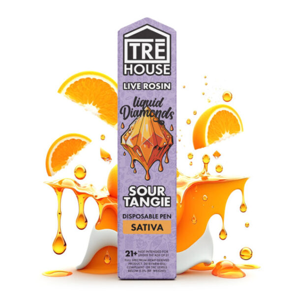 TRĒ House Live Rosin Liquid Diamond Disposable | 2g - Image 2