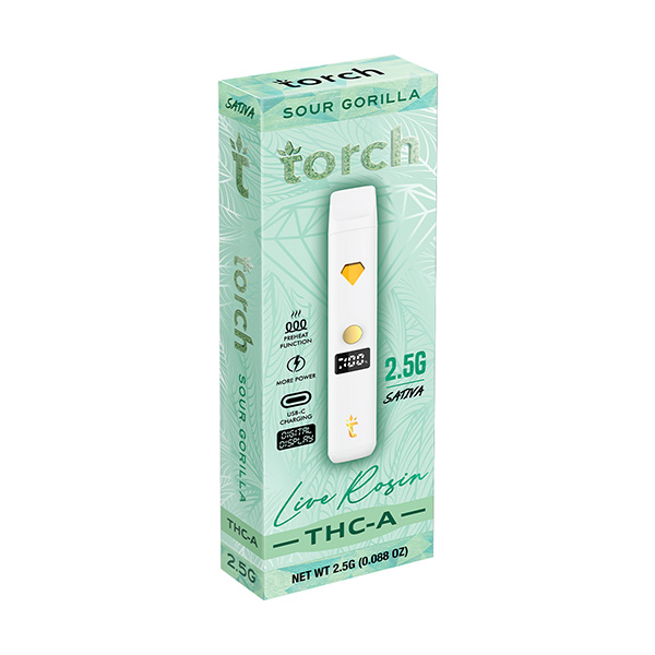 Torch THC-A Live Rosin Disposable | 2.5g - Image 4