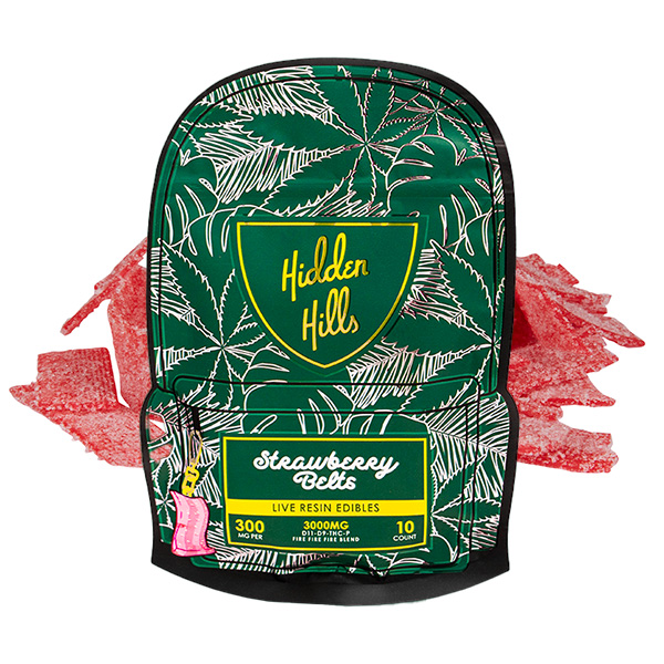 Hidden Hills Live Resin Gummy Belts | 3000mg - Image 2