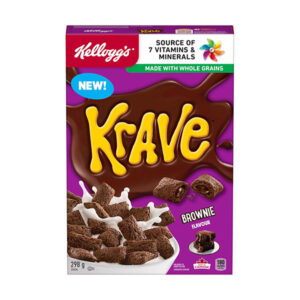 Exotic Kellogg’s Krave Brownie Flavor Cereal | 298g
