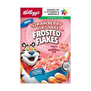 Exotic Kellogs Strawberry Milkshake Frosted Flakes Cereal | 435g