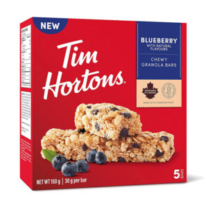 Exotic Tim Hortons Granola Bars Blueberry | 150g