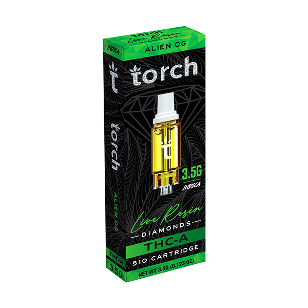 Torch Live Resin Diamonds THC-A Cartridge | 3.5g - Image 11
