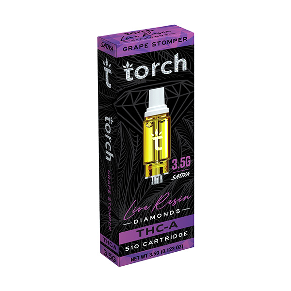Torch Live Resin Diamonds THC-A Cartridge | 3.5g - Image 7
