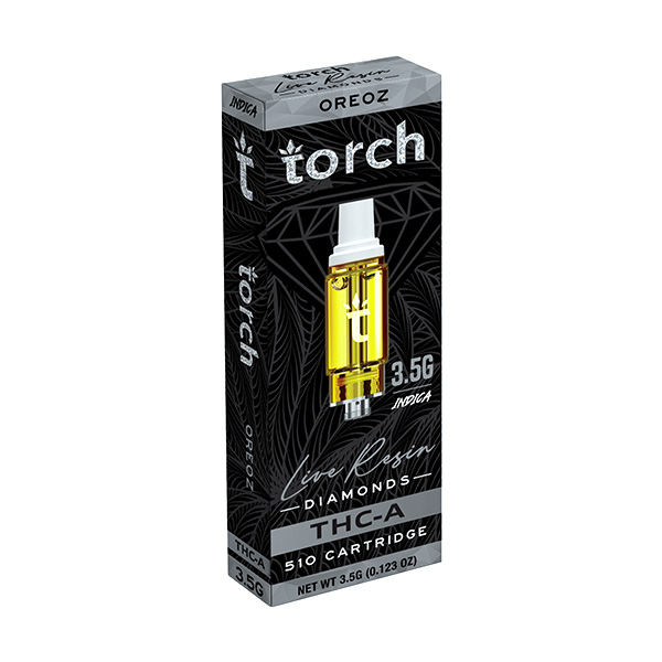 Torch Live Resin Diamonds THC-A Cartridge | 3.5g - Image 4
