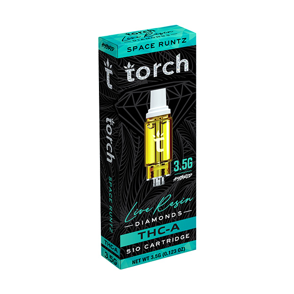 Torch Live Resin Diamonds THC-A Cartridge | 3.5g - Image 3