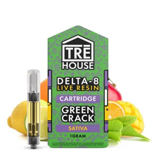 TRĒ House Live Resin Delta 8 Cartridge | 1g - Image 2