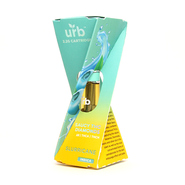 URB Saucy THC Diamonds Cartridge | 2.2g - Image 5